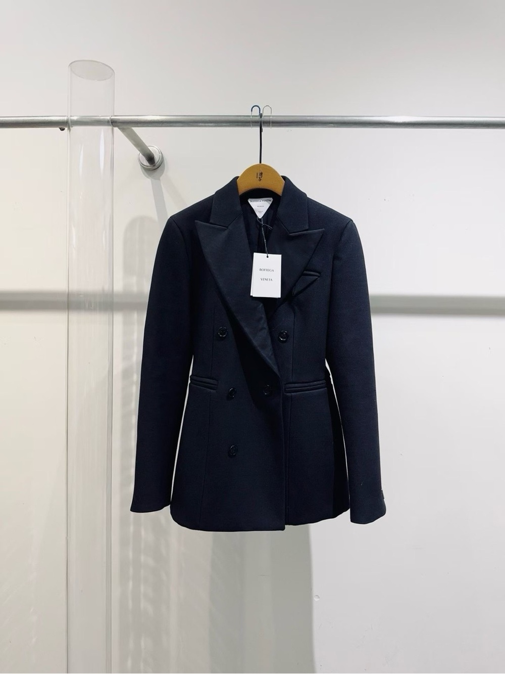 🚩steal Bottega Veneta Double-Breasted Tailored Blazer